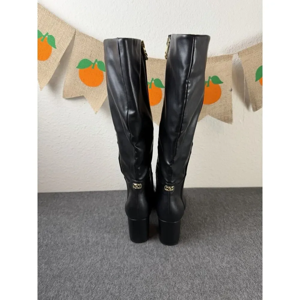 Naturalizer Women's Loving Knee-High Black Boot Size 10M
